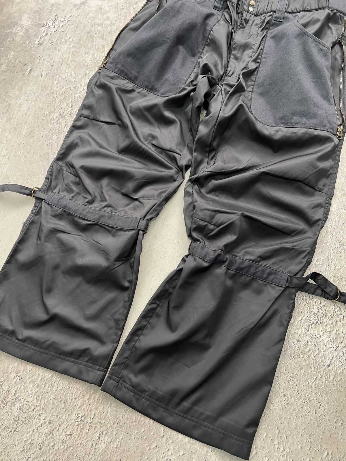 Energie × Junya Watanabe Y2K ENERGIE GOLD BAGGY NYLON JUNYAWATANABE STYLE PANTS Size US 33 - 3 Thumbnail