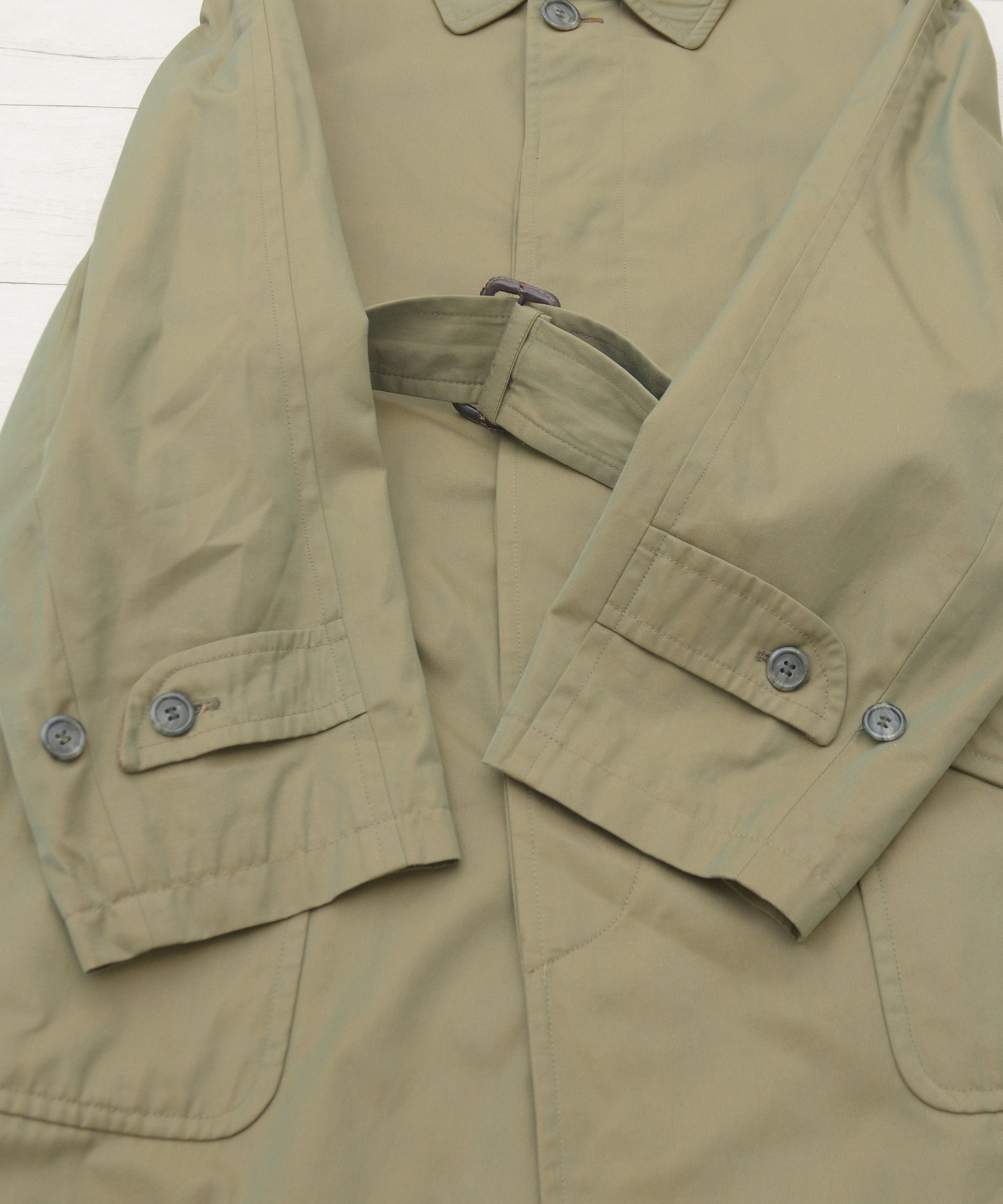 Gianfranco Ferre Rare Vintage Gianfranco Ferre Luxury Trench Coat Shimmers Size US M / EU 48-50 / 2 - 6 Thumbnail