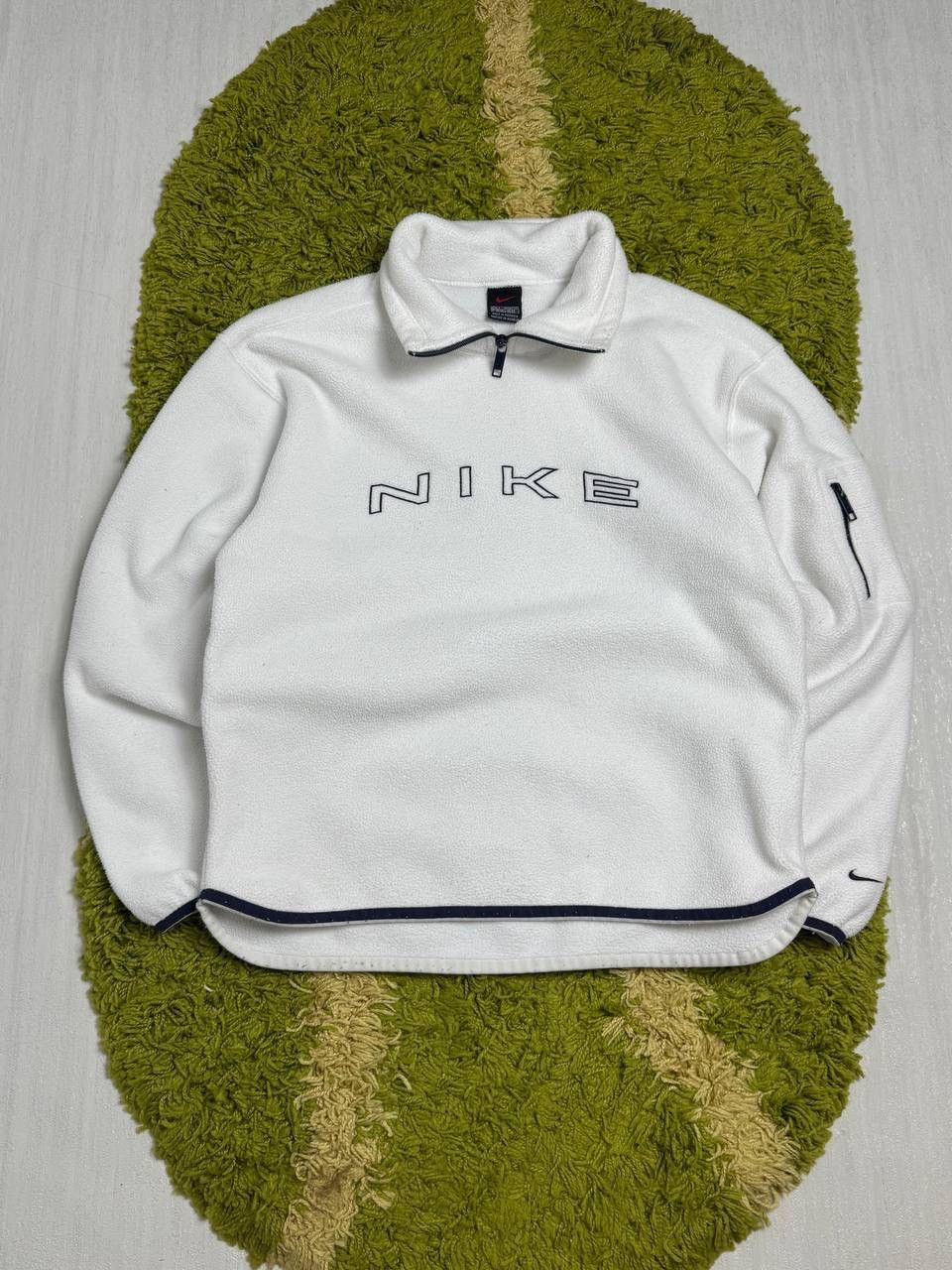 Nike × Vintage Vintage Nike fleece hoodie 90s rare Size US S / EU 44-46 / 1 - 1 Thumbnail