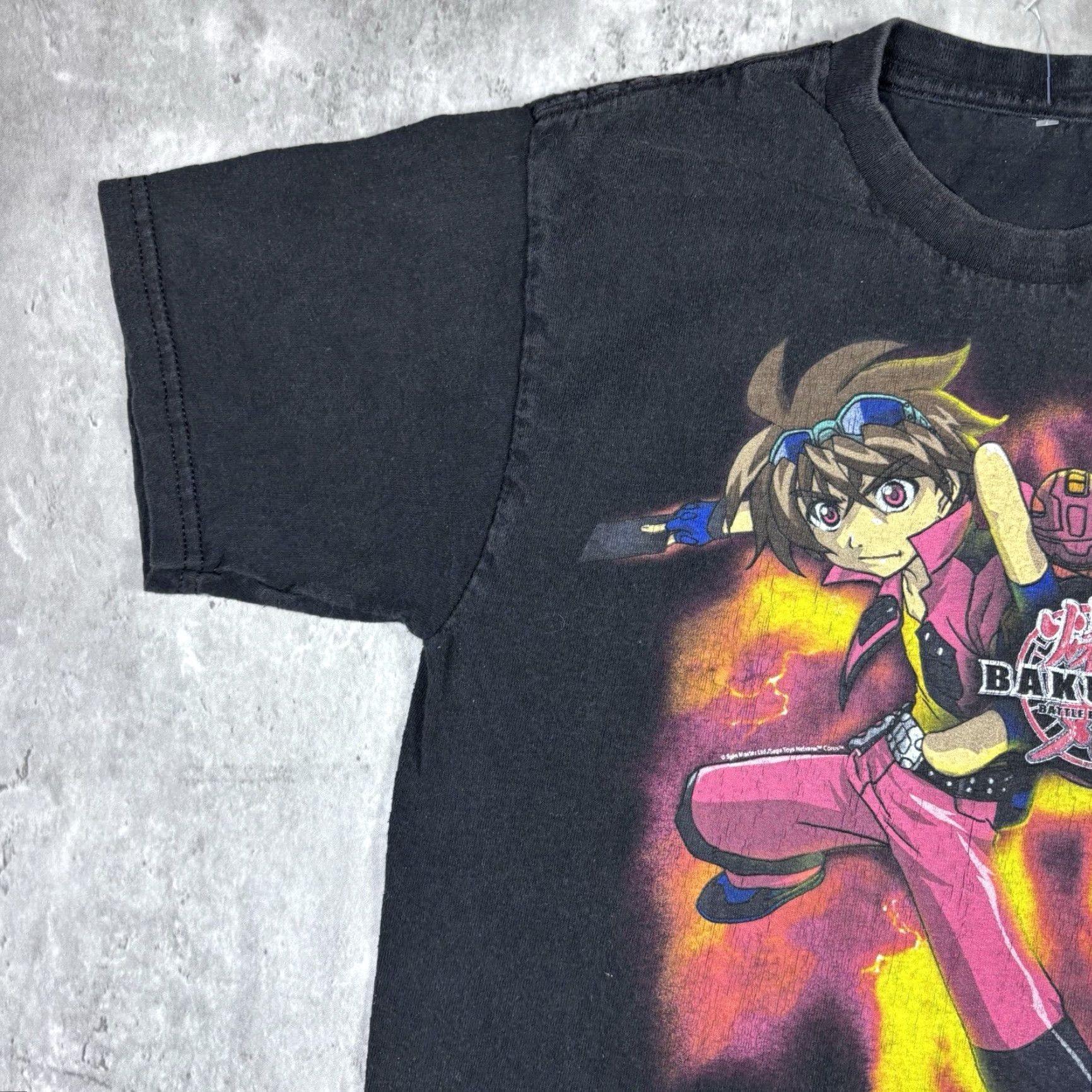Vintage VINTAGE Bakugan T-Shirt Anime Graphic Print Crew Neck Black Adult Small Mens Shirt Size US S / EU 44-46 / 1 - 5 Thumbnail