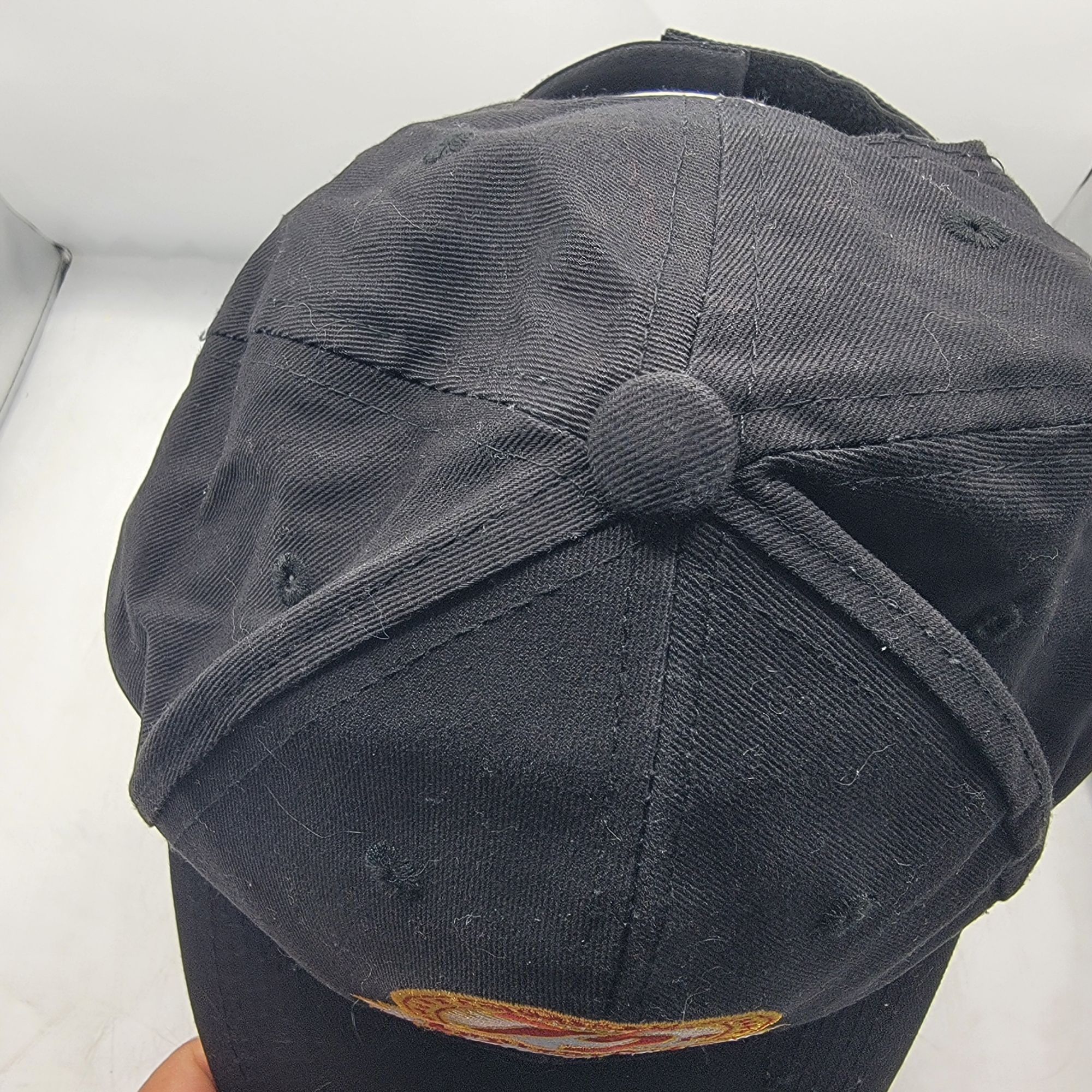 Other Carls Jr 75th Anniversary Adults Black Baseball Hat Cap Adju Size ONE SIZE - 6 Thumbnail