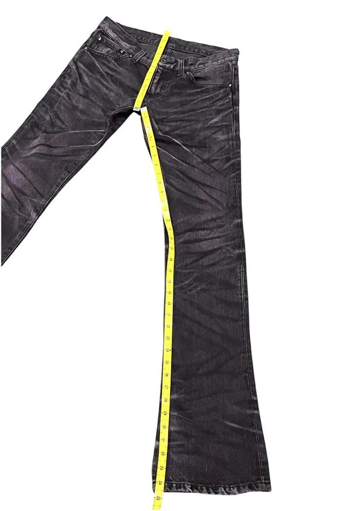 Tornado Mart Vintage Tornado Mart Clawmark tiger Flare Denim (W27) Size US 27 - 13 Thumbnail