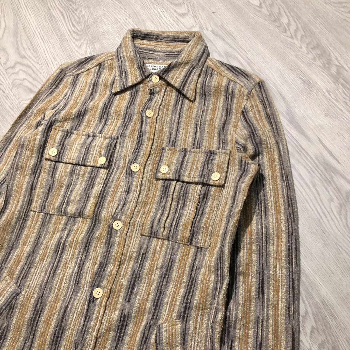 Katharine Hamnett London 🇯🇵 Vintage Katharine Hamnett London Texture Shirt Luxury Size US M / EU 48-50 / 2 - 2 Thumbnail