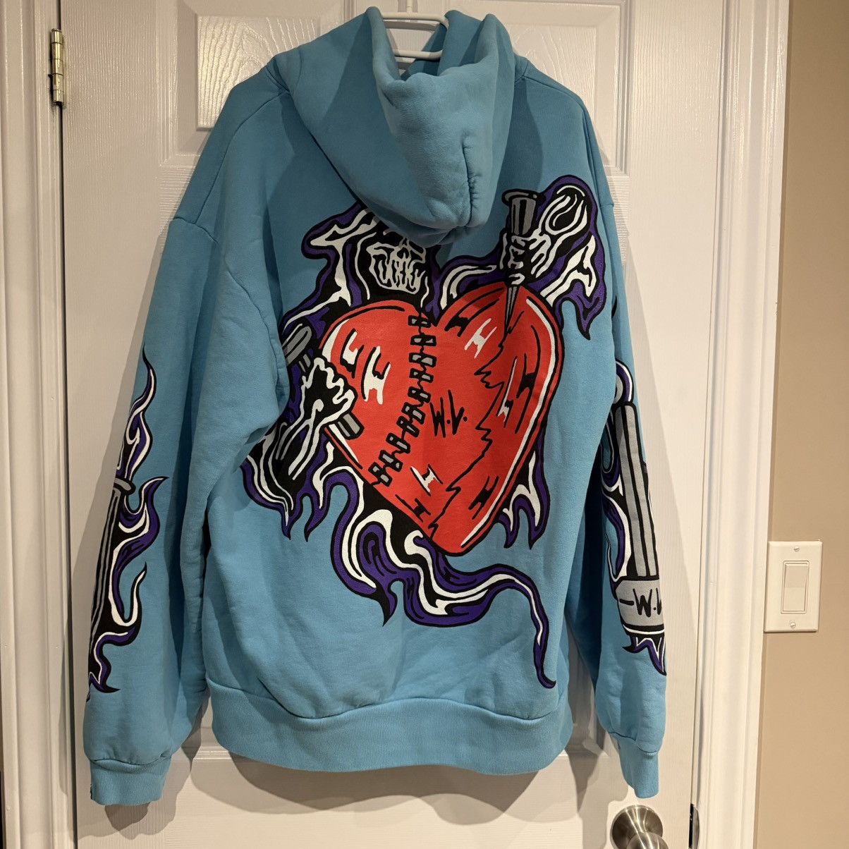 Warren Lotas Warren Lotas Blue “Broken Heart Reaper” Size L Size US L / EU 52-54 / 3 - 9 Thumbnail
