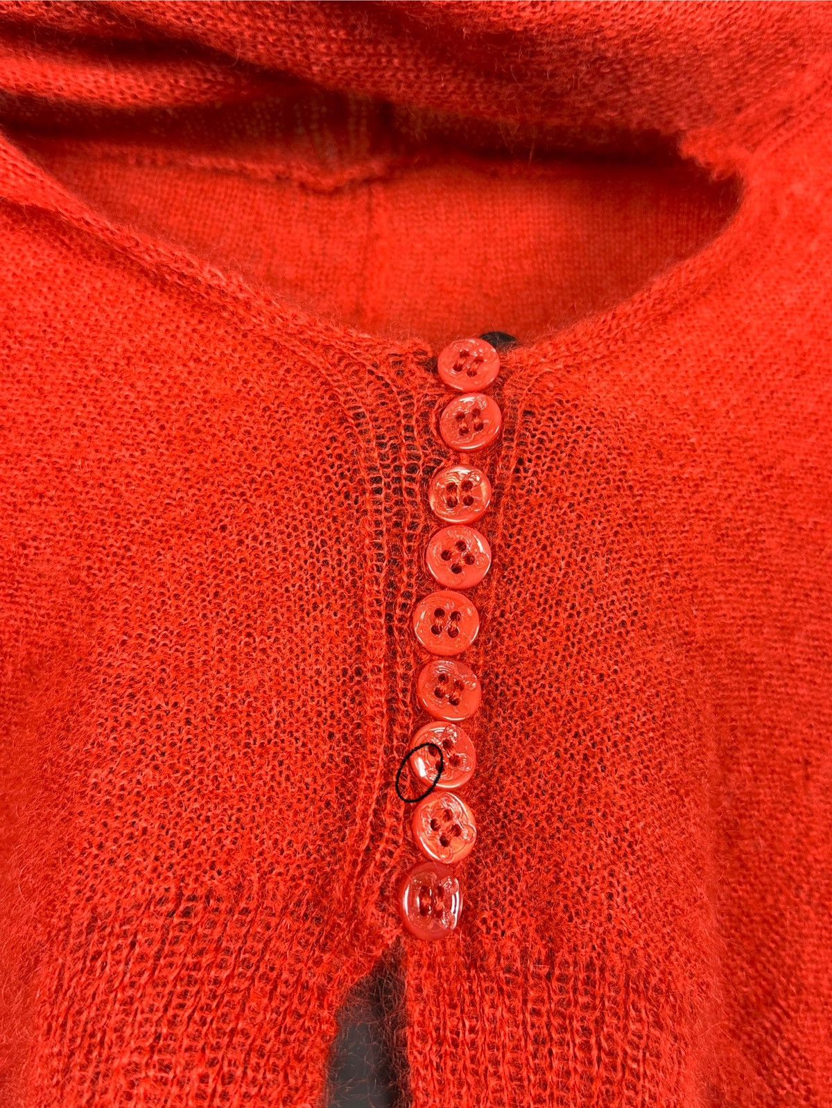 Marithe + Francois Girbaud Vintage Marithe Francois Girbaud Mohair Knit Scarf Sweater Size S / US 4 / IT 40 - 20 Thumbnail