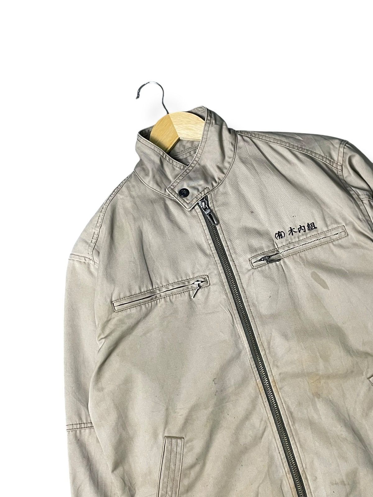 Dickies × Japanese Brand × Vintage Vintage DICKIES Multi pocket Zipper Jacket (88) Size US L / EU 52-54 / 3 - 5 Thumbnail