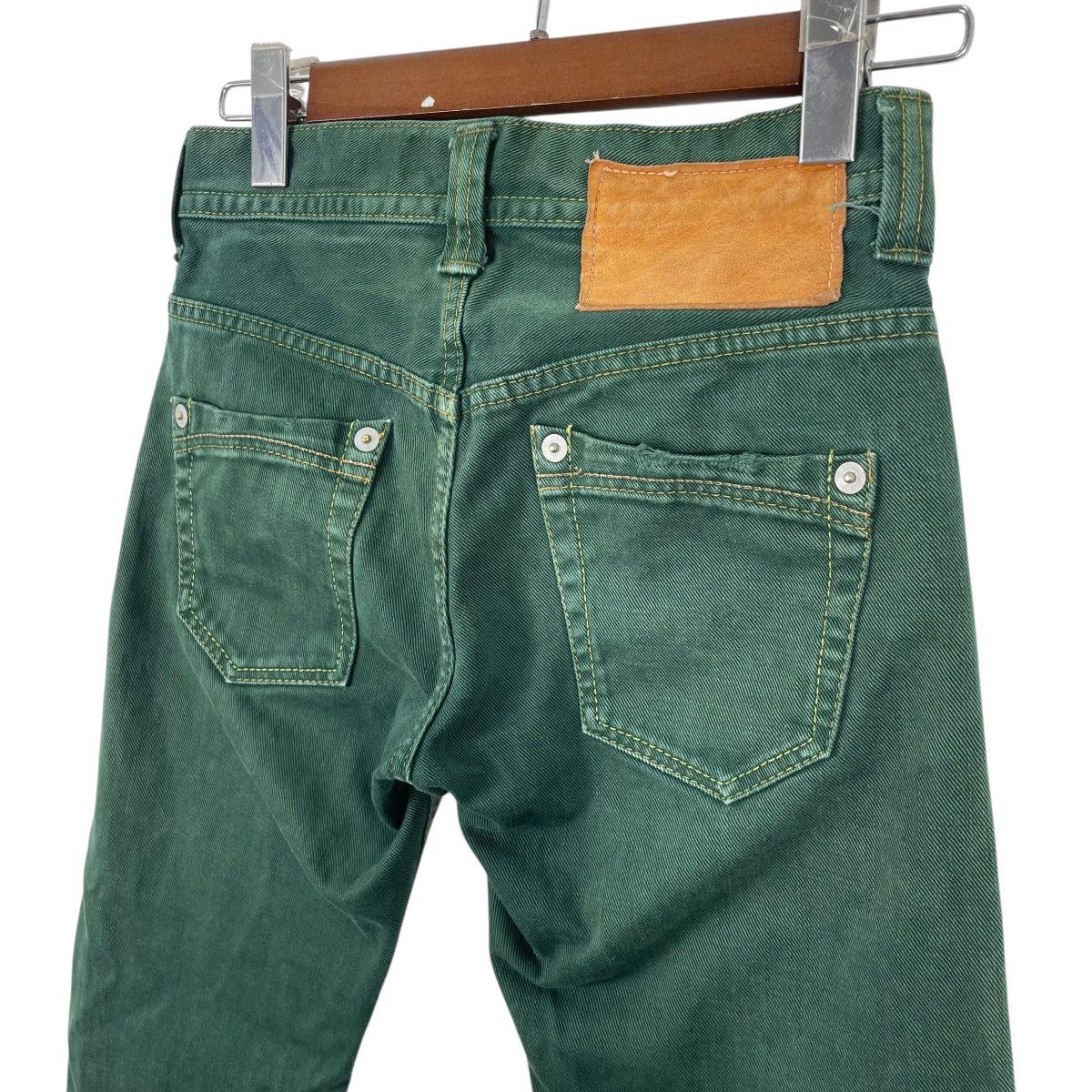 Japanese Brand Domingo Japan Green Denim Jeans Pants Size US 28 / EU 44 - 8 Thumbnail