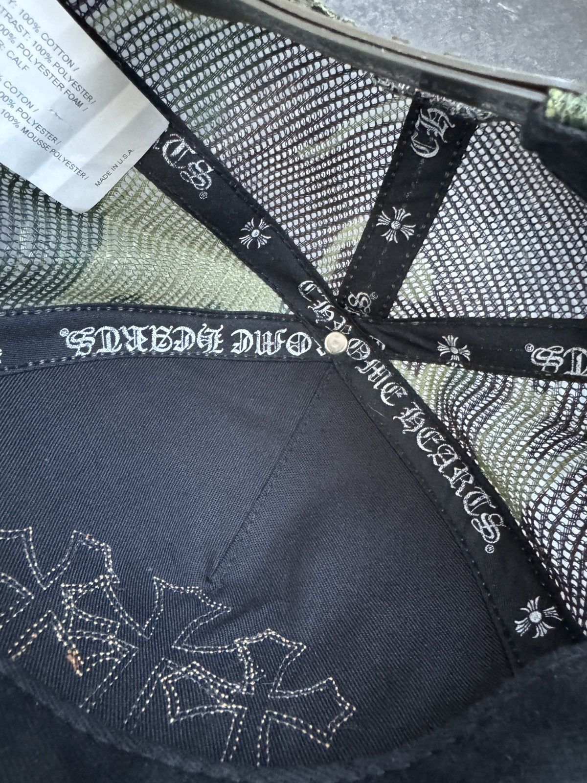 Chrome Hearts Chrome Hearts 3 Cross Trucker Size ONE SIZE - 6 Thumbnail