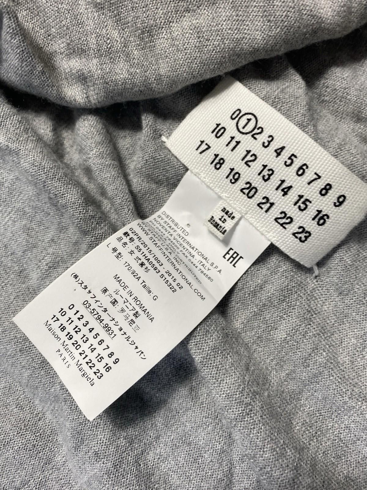 Maison Margiela Maison Margiela Number 1 15 Deconstructed Throwover Cardigan Size L / US 10 / IT 46 - 4 Thumbnail