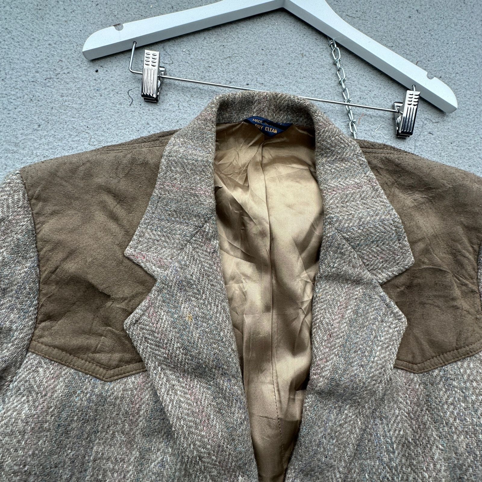 Pendleton Vintage Pendleton Tweed Sport Coat Blazer Mens 42 Long Large Size US L / EU 52-54 / 3 - 13 Thumbnail