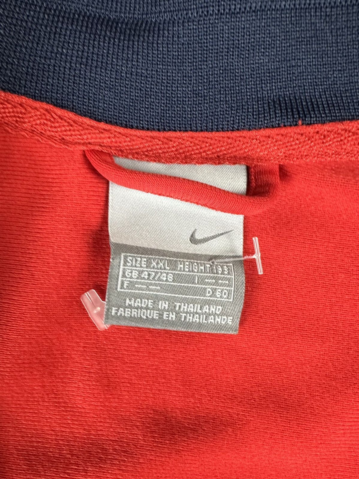 Nike Nike Track-Top Small Swoosh Full Zip Up Light Jacket Size US XXL / EU 58 / 5 - 10 Thumbnail