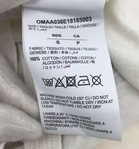 Off-White Off White Oversize ‘Wing Off’ Tee Size Small Size US S / EU 44-46 / 1 - 5 Thumbnail