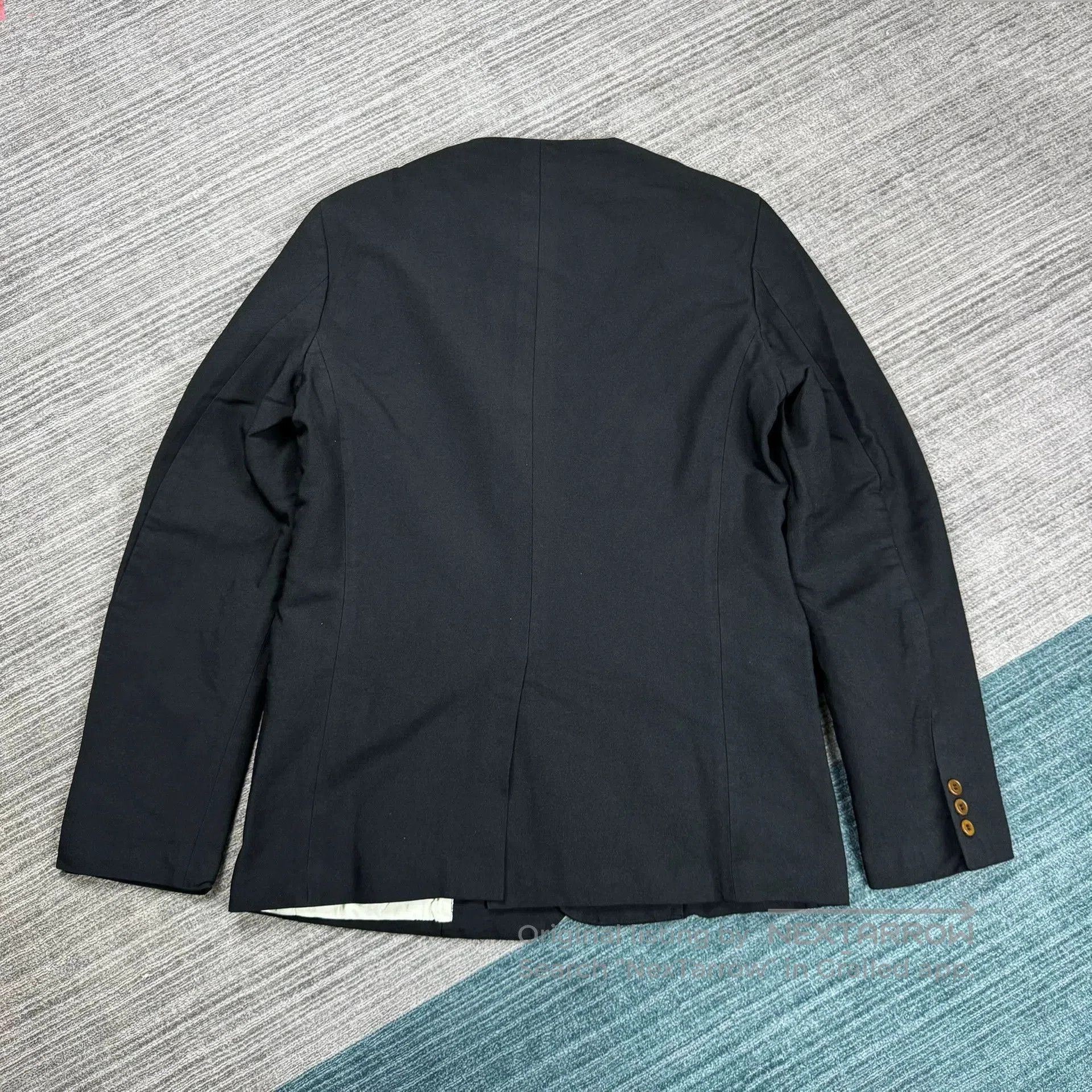 Comme des Garcons CDG Homme Plus Collarless Short Jacket. Size US M / EU 48-50 / 2 - 2 Thumbnail