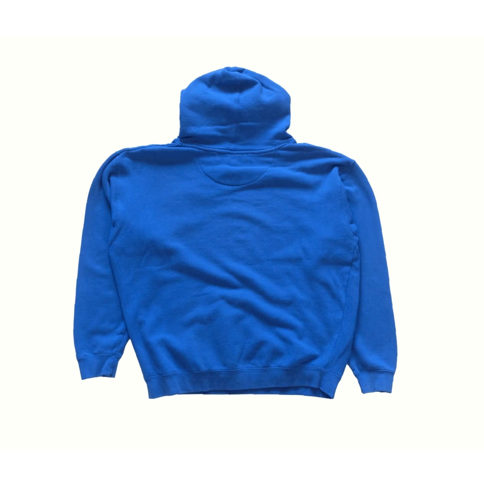 Delta VINTAGE Delta Hoodie Sweatshirt XL Men Blue Graphic 90s 00s American Boyfriend Pullover Size US XL / EU 56 / 4 - 3 Thumbnail