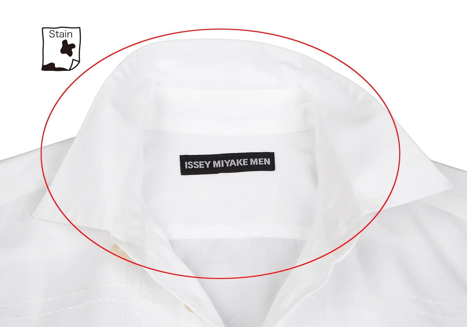 Issey Miyake Front Check Stitch Shirt in White Size US XS / EU 42 / 0 - 4 Thumbnail