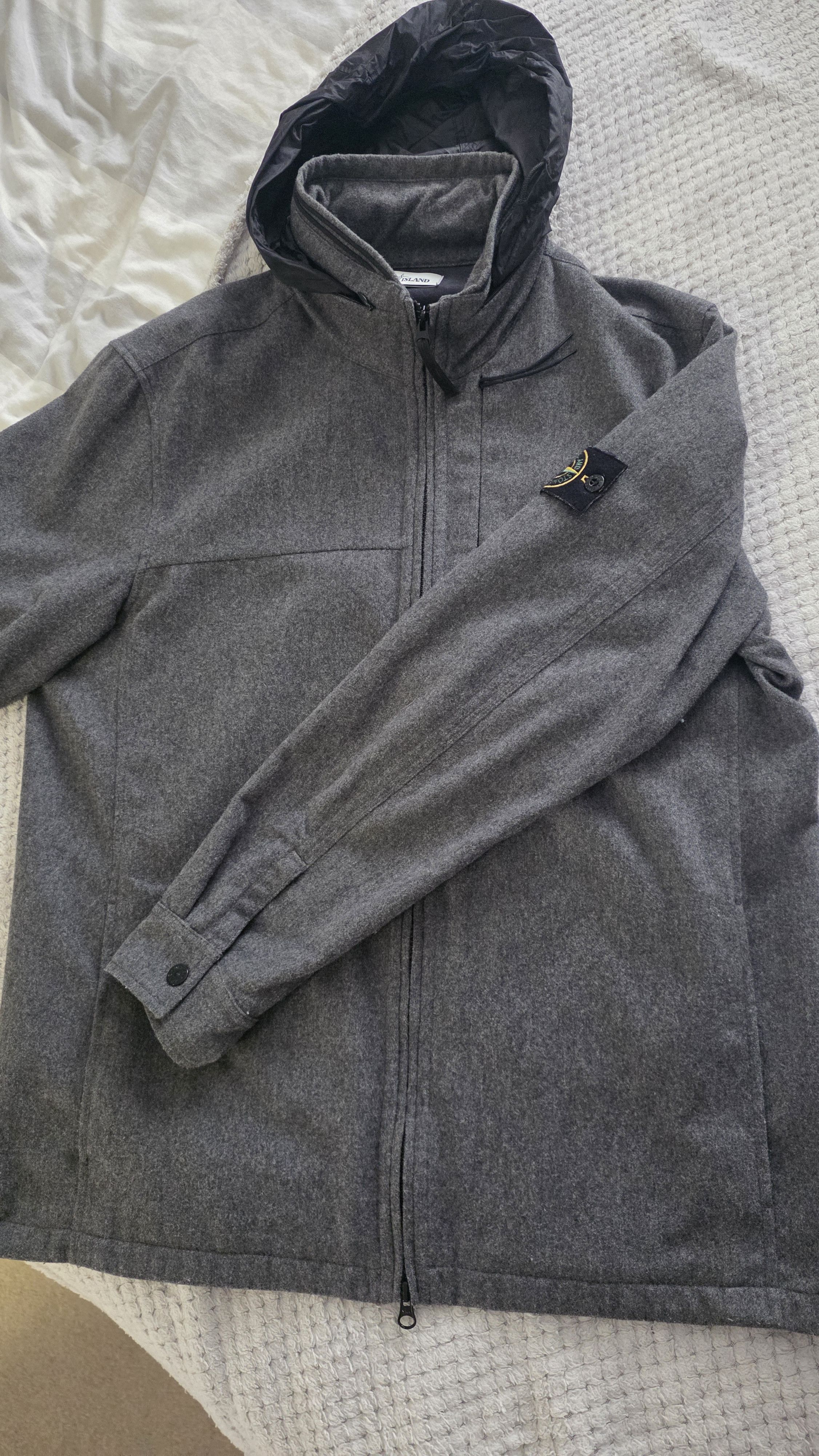 Stone Island Stone Island Wool Jacket Size US XXL / EU 58 / 5 - 4 Thumbnail