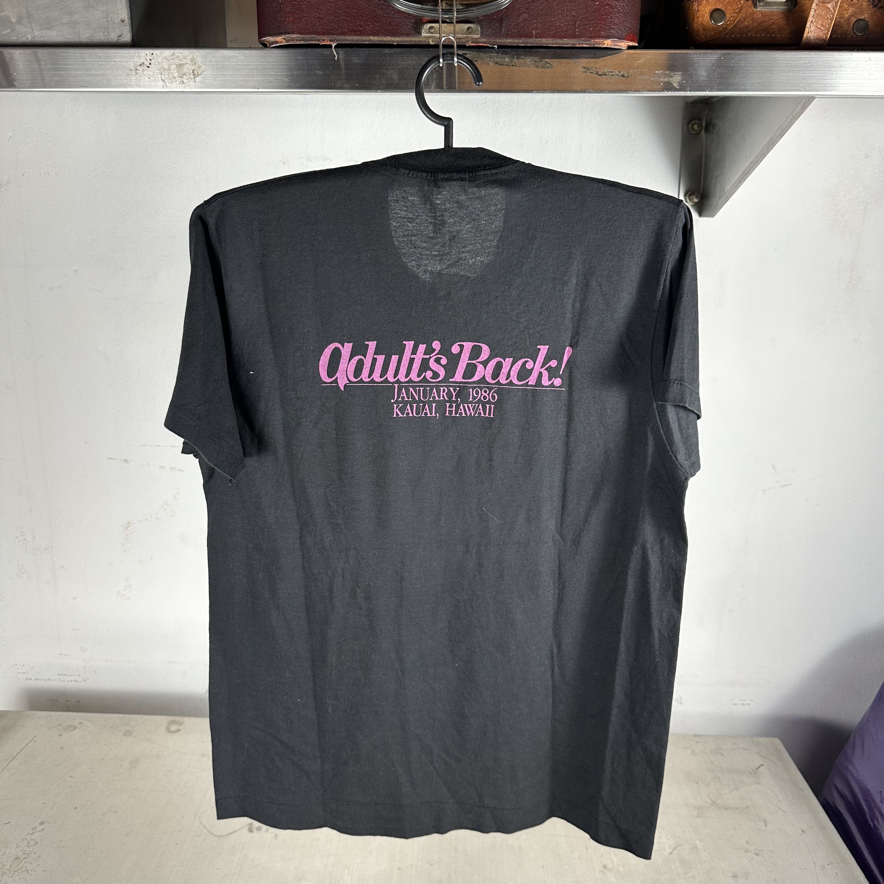Vintage 1986 Johnson's Baby Lotion Adult's Back! Promo T-shirt Size US M / EU 48-50 / 2 - 3 Thumbnail