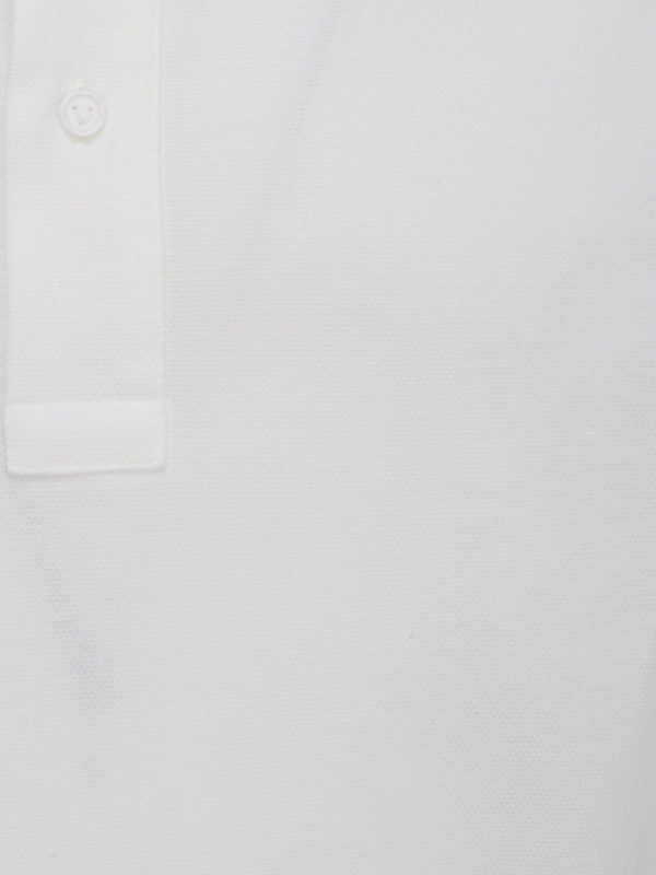 Bottega Veneta o1s1rm0326 Polo Shirt in White Size US M / EU 48-50 / 2 - 3 Thumbnail