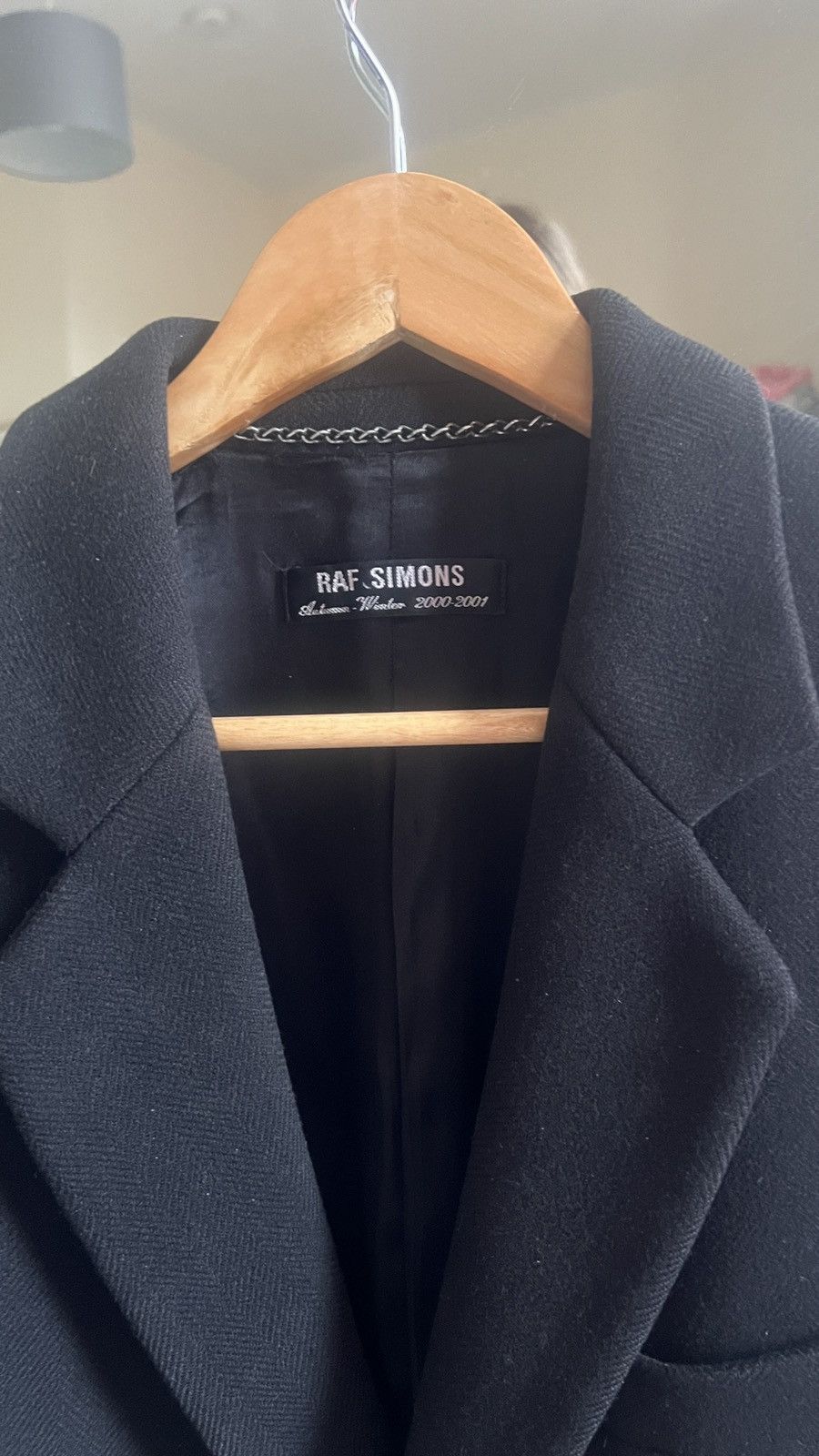 Raf Simons 2000-2001 Raf Simons Wool Coat Size 46R - 2 Thumbnail