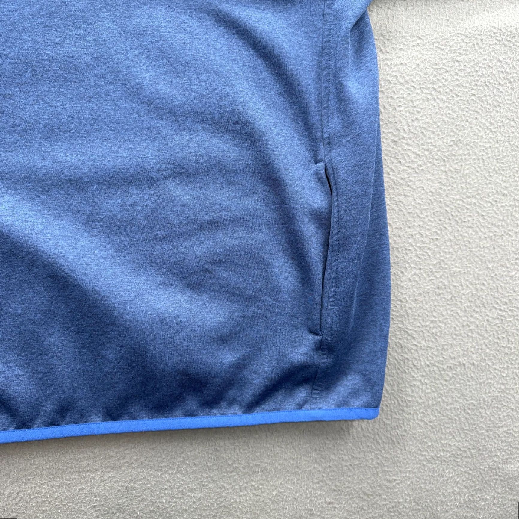 Vineyard Vines Vineyard Vines Sweatshirt Mens M Blue 1/4 Zip Mock Neck Fleece Pullover Size US M / EU 48-50 / 2 - 7 Thumbnail