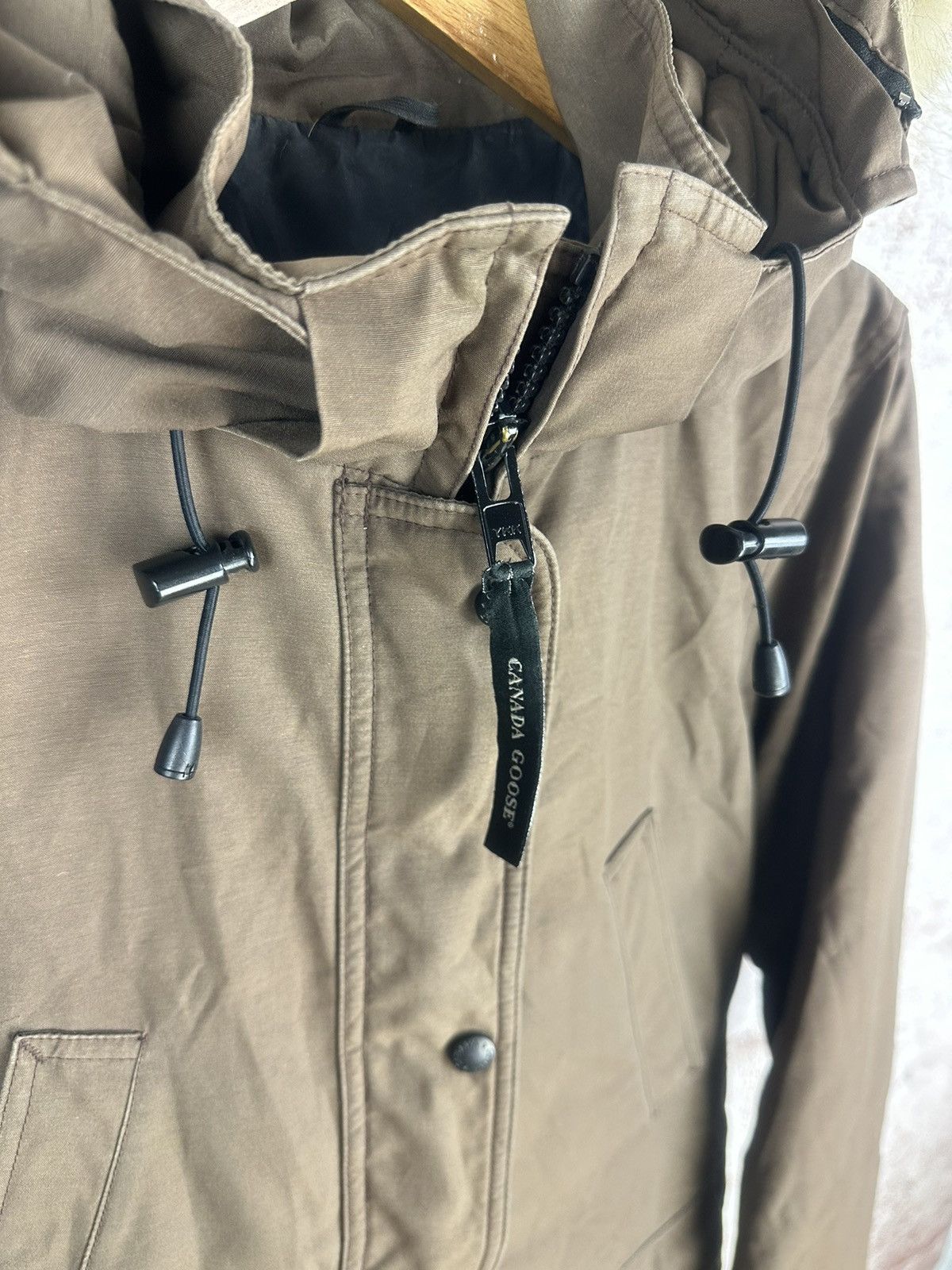Canada Goose × Moncler × Moose Knuckles Canada goose Parka Down Jacket puffer expedition brown cw Size US S / EU 44-46 / 1 - 2 Thumbnail