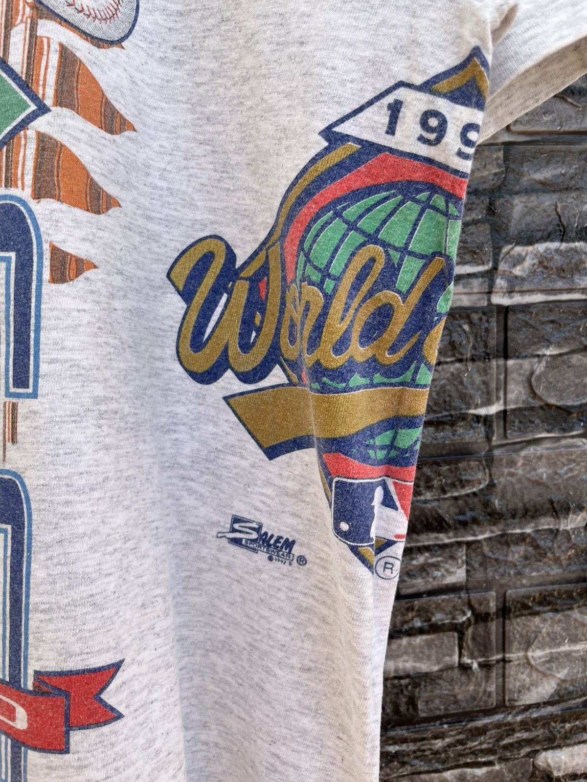 MLB × Salem Sportswear × Vintage Vintage WolrdSeries MLB 90’s Tee Size US L / EU 52-54 / 3 - 2 Thumbnail