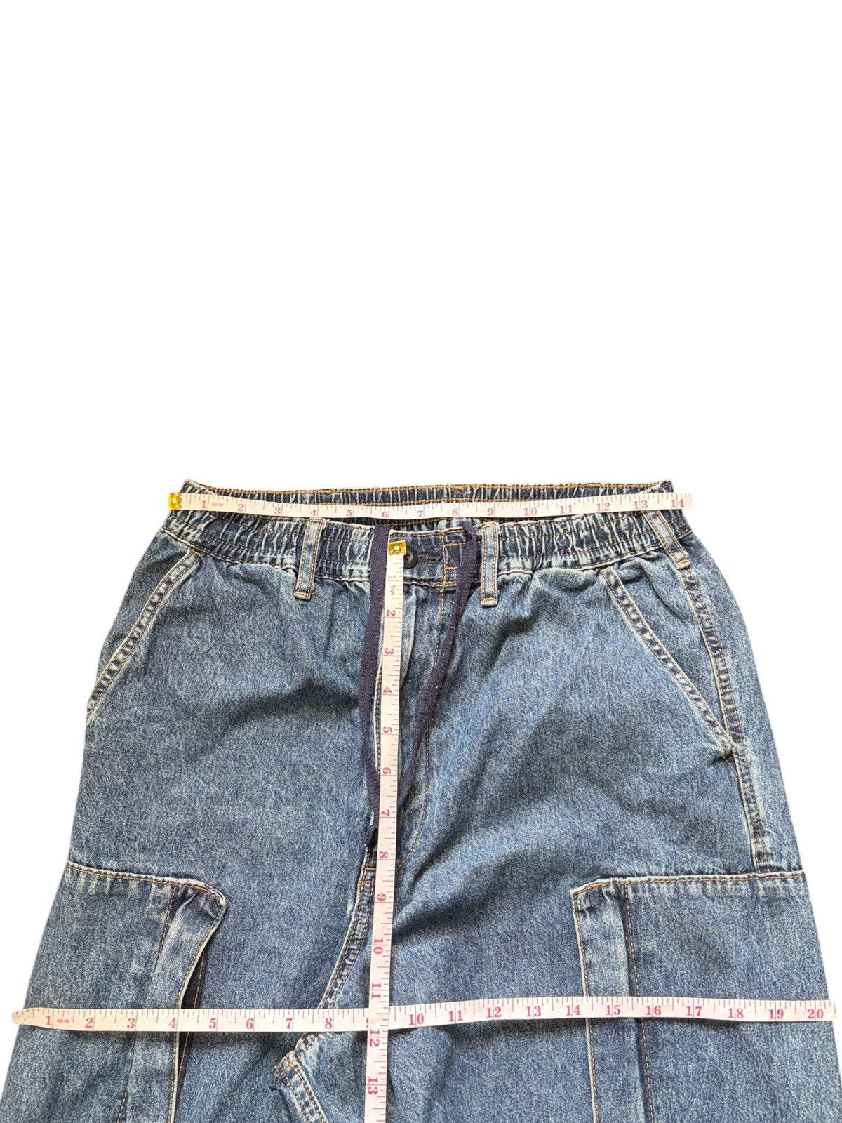 GU × Undercover Vintage Gu Underover Cargo Baggy Jeans Size US 28 / EU 44 - 6 Thumbnail