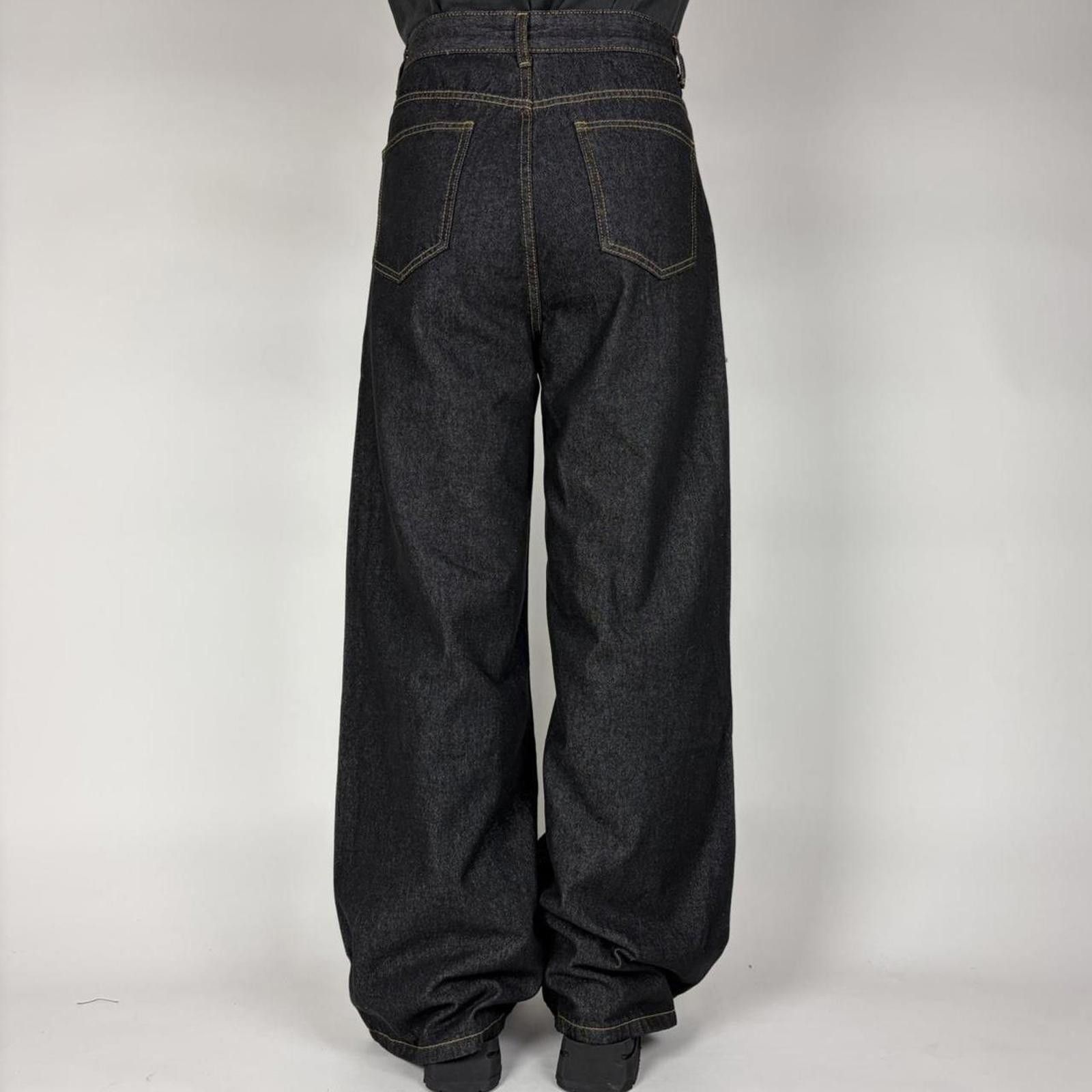 Other Dark Denim Wide Leg Jeans Size US 30 / EU 46 - 6 Thumbnail