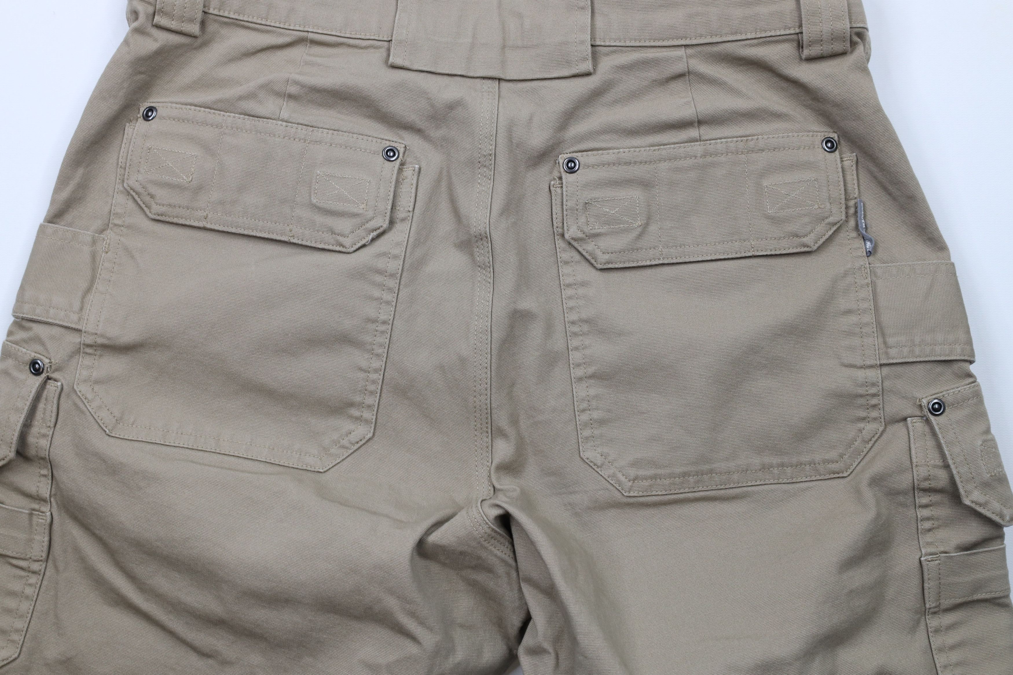 Duluth Trading Company × Vintage Duluth Trading Co Firehose Relaxed Fit Canvas Cargo Shorts Size US 34 / EU 50 - 11 Thumbnail