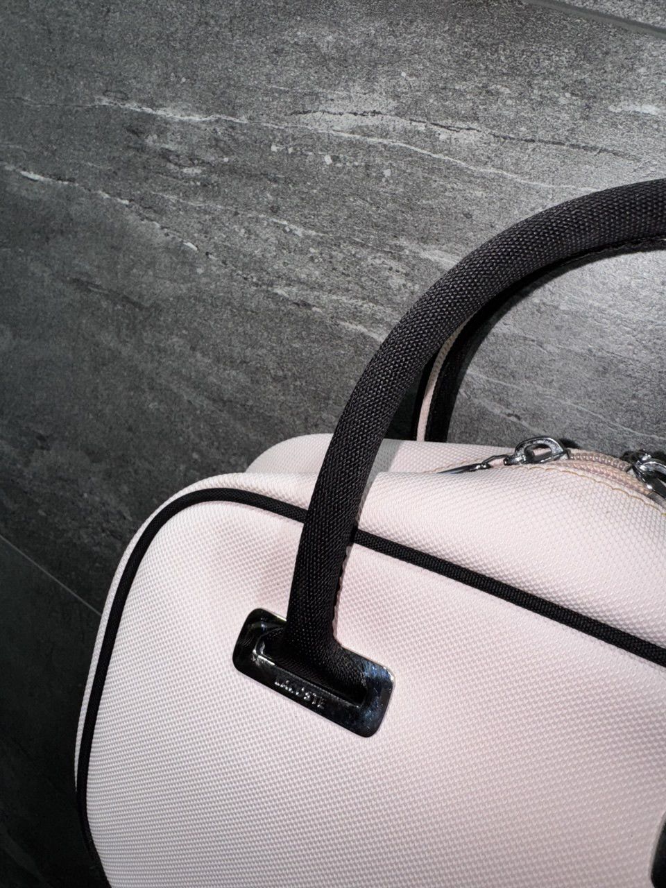 Lacoste Lacoste Vintage Small Women's Pink Hand Bag Size ONE SIZE - 13 Thumbnail