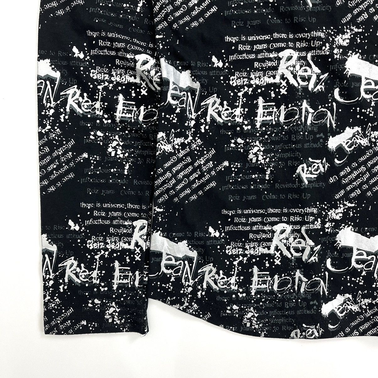 If Six Was Nine Reiz Emotionlike Poem Gothic Grunge Punk Lgb Style Long Tee Size US S / EU 44-46 / 1 - 11 Thumbnail