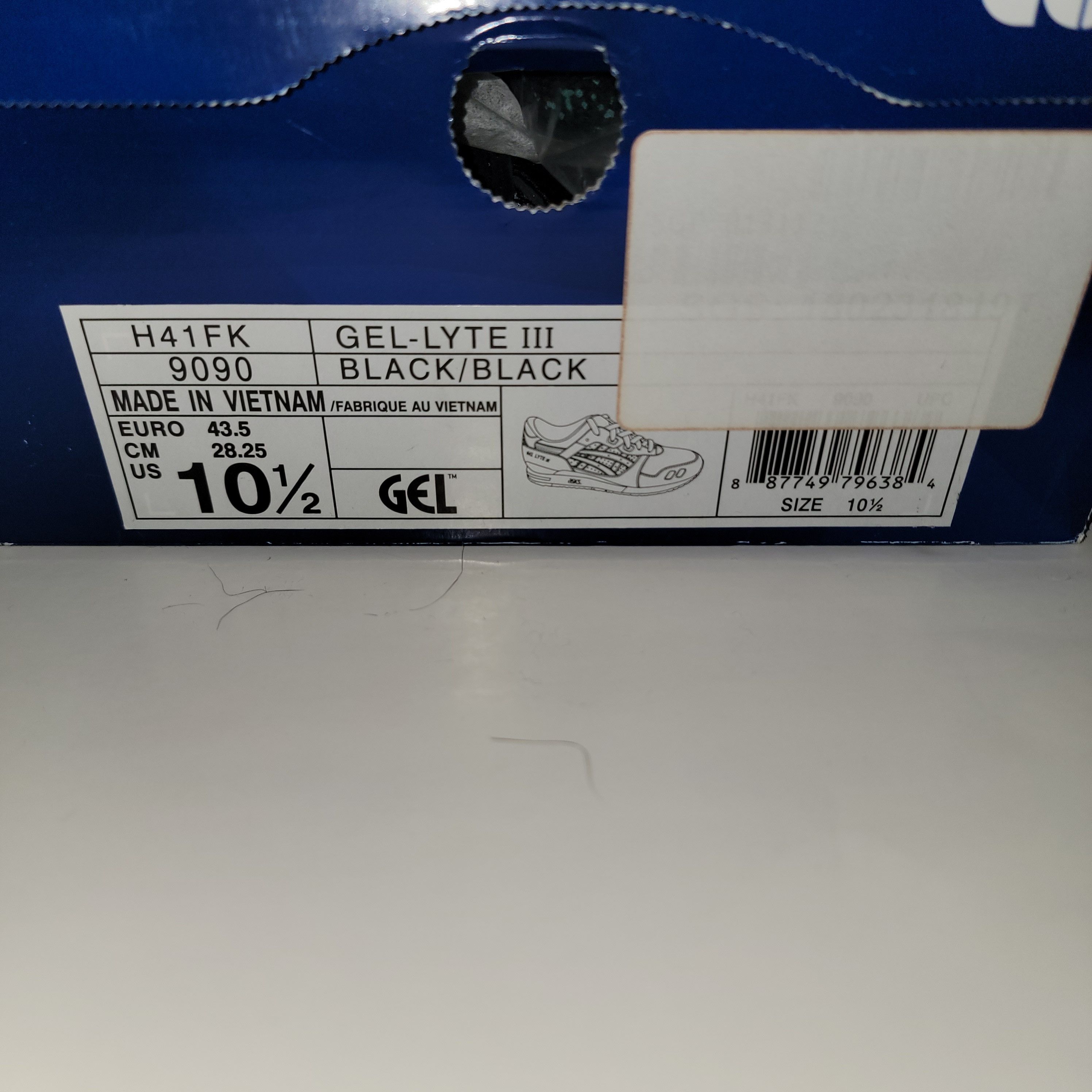 Asics SoleFly Asics Gel-Lyte III 3 Night Haven 3M Miami Art Basel Size US 10.5 / EU 43-44 - 4 Thumbnail
