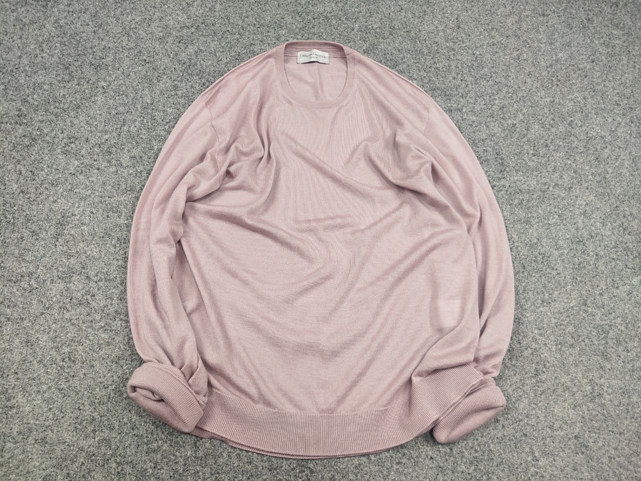 Officine Generale Officine Generale Design Wool Silk nina crew neck Sweater Size US L / EU 52-54 / 3 - 3 Thumbnail
