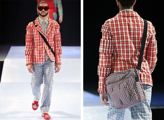 Walter Van Beirendonck Walter Van Beirendonck SS11 Stripes Shirt With Ruffles Size US M / EU 48-50 / 2 - 13 Thumbnail