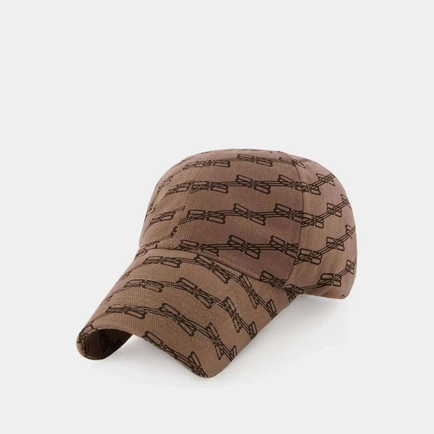 Balenciaga o1la1rc1a0924 Size: S / BB Monogram Cap in Brown Size ONE SIZE - 4 Thumbnail