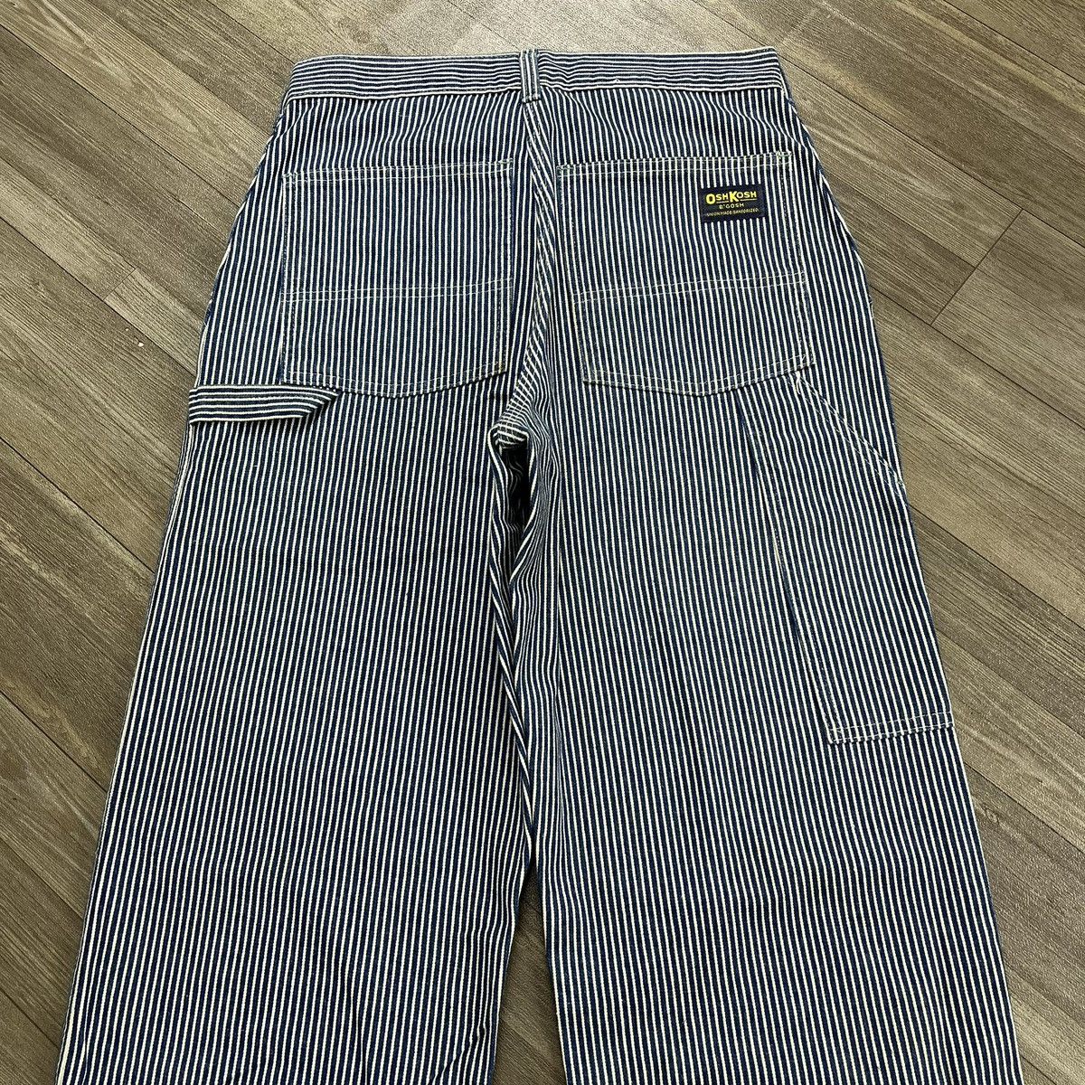 Oshkosh Vintage Oshkosh B’Gosh Union Made Hickory Carpenter Pants Size US 30 / EU 46 - 2 Thumbnail