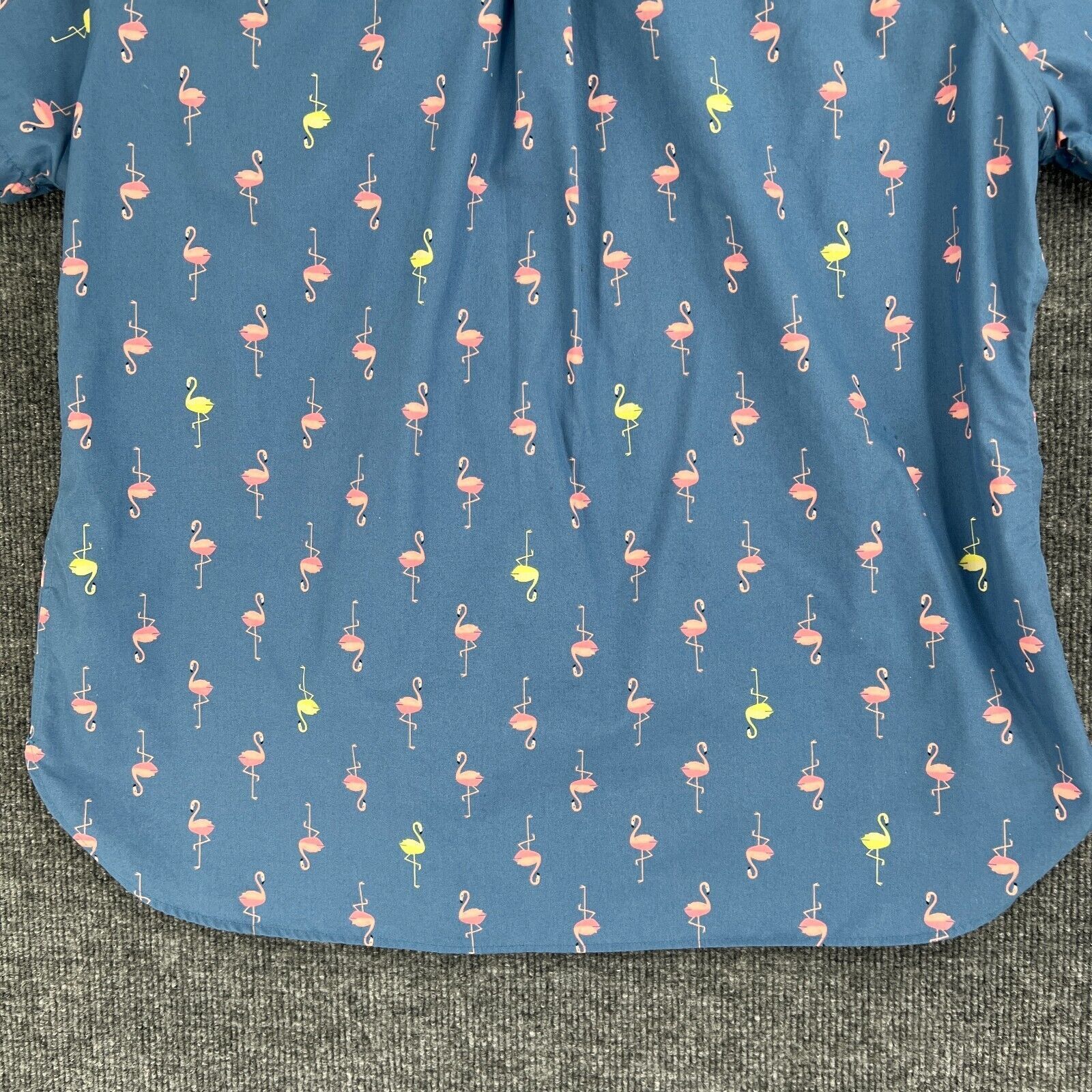 Lands' End Lands End No Iron Supima Short Sleeve Shirt Flamingo Size 14 Size XL / US 12-14 / IT 48-50 - 6 Thumbnail