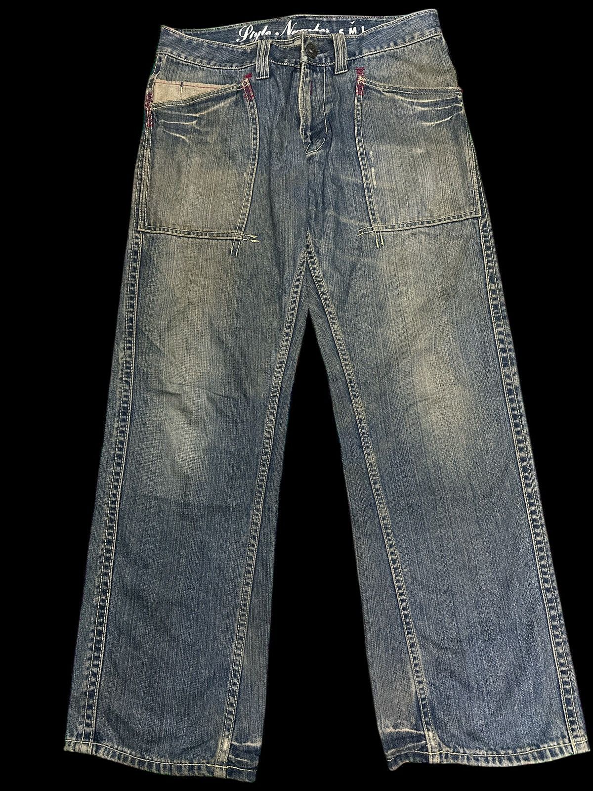 Japanese Brand Flare 💥 Baker Pants Style Number 💥 Size US 34 / EU 50 - 1 Thumbnail