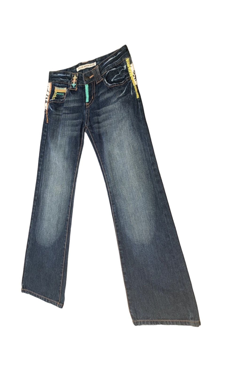 Hysteric Glamour × Japanese Brand × Vintage Blue Moon Blue Welina Flare Inspired by Hysteric Glamour Size US 29 - 4 Thumbnail