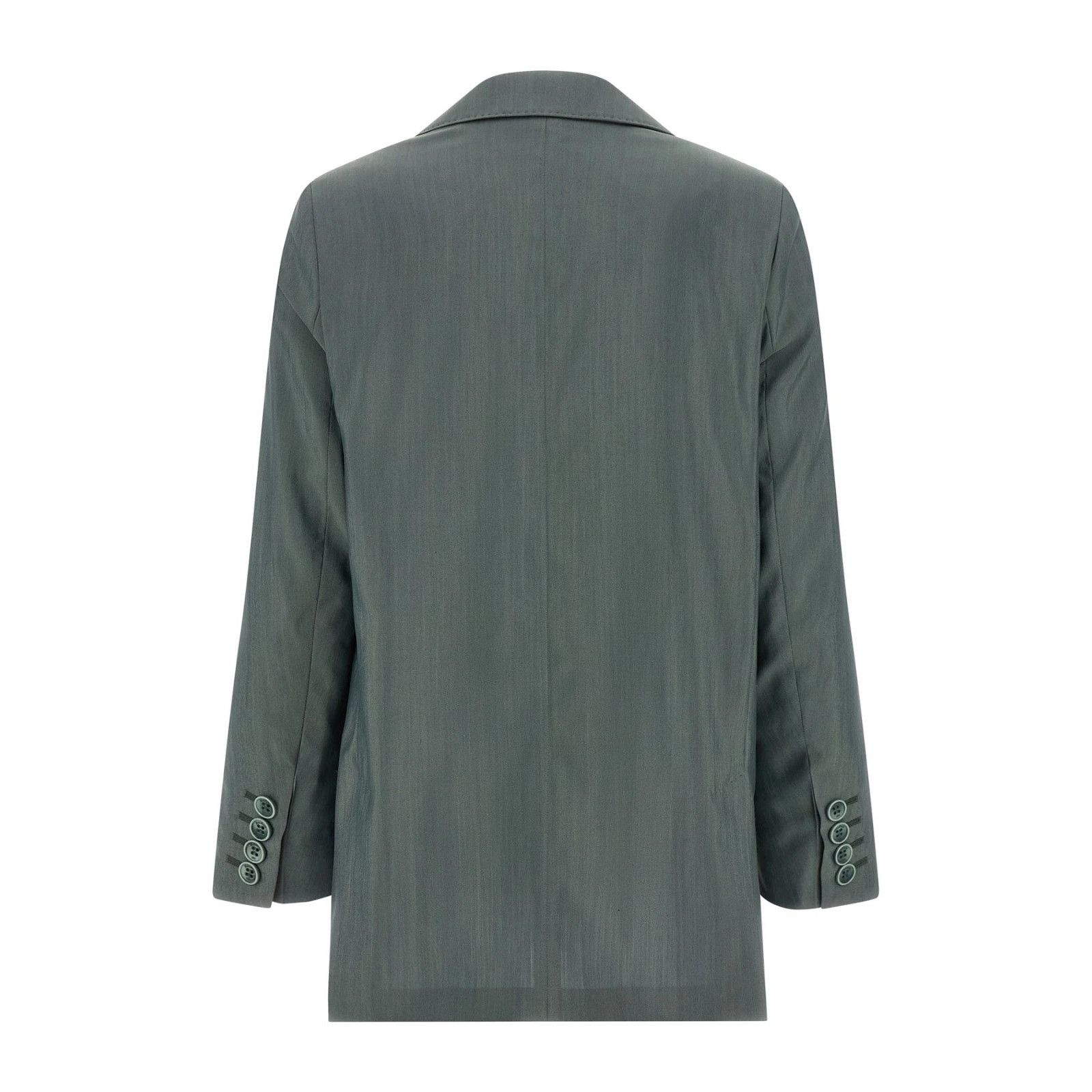 Max Mara MAX MARA MxmAlbata Gray Blazer New & Authentic (Women's size Size S / US 4 / IT 40 - 2 Thumbnail