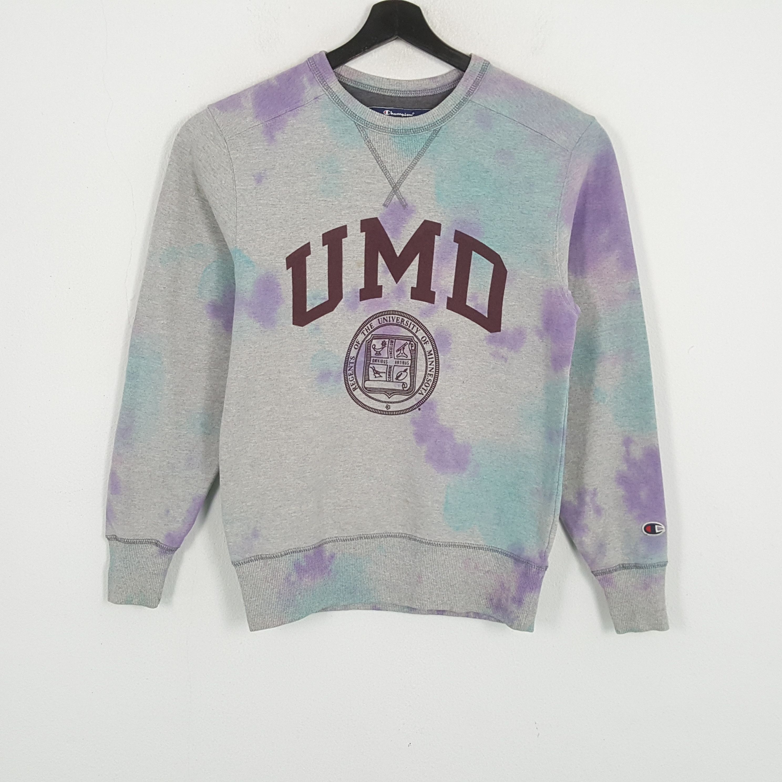Champion × Vintage UNIVERSITY OF MINNESOTA Logo Design Champion Sweatshirt Size US S / EU 44-46 / 1 - 1 Thumbnail