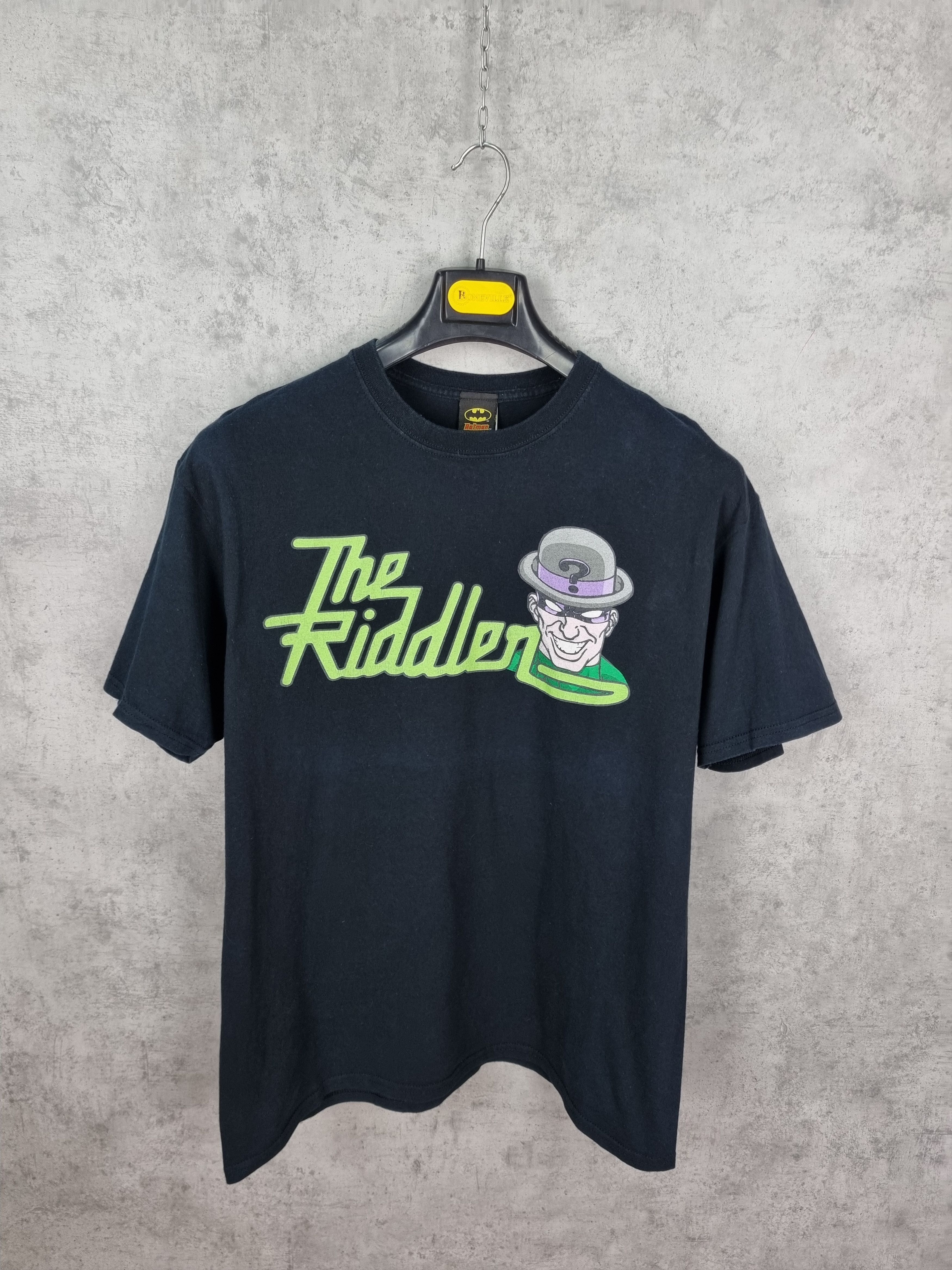 DC Comics × Vintage Rare The Riddler Batman Rare Print Tee Shirt Size US L / EU 52-54 / 3 - 4 Thumbnail
