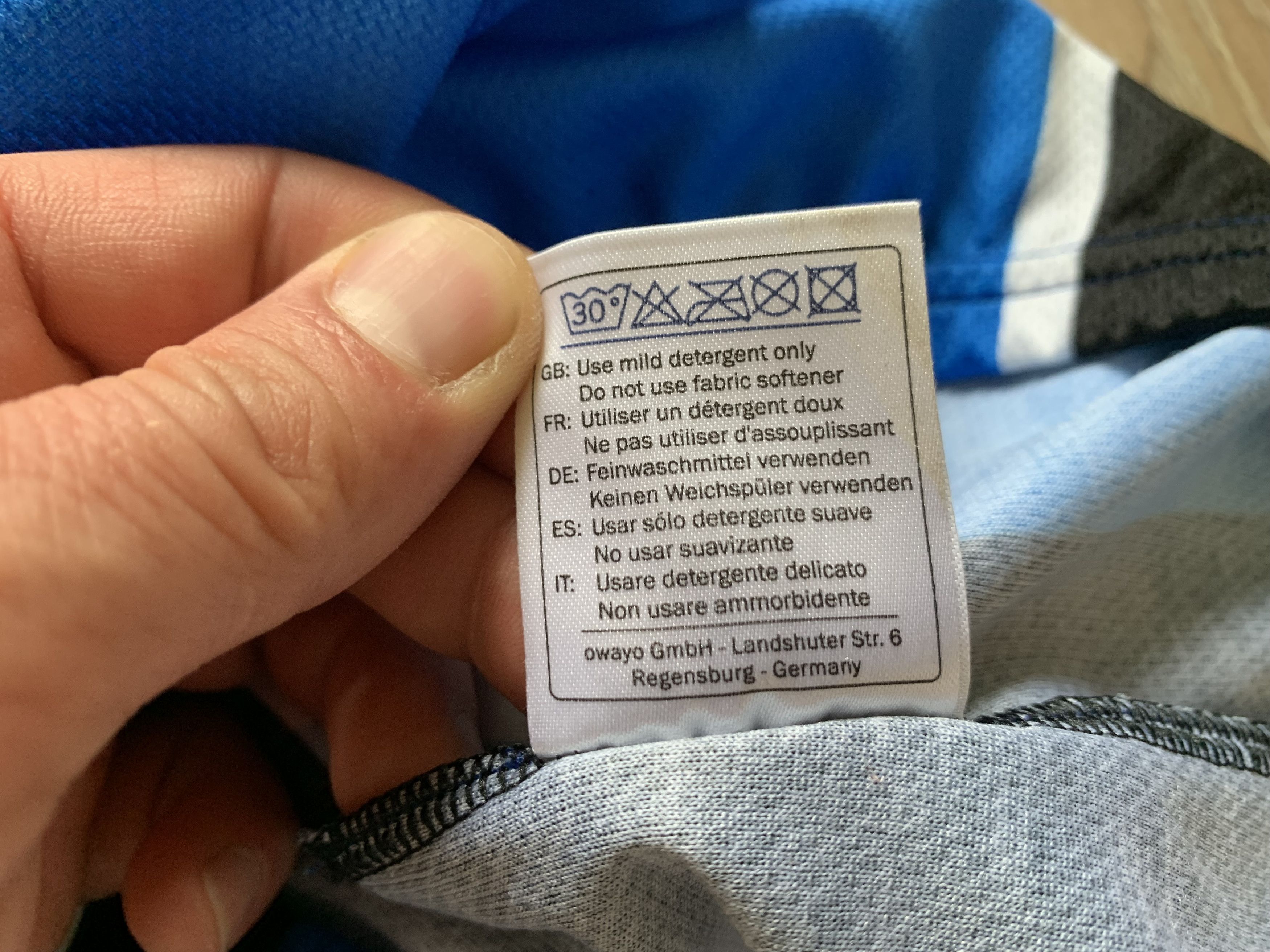 Bicycle Owayo Germany Men's Short Sleeve Cycling Jersey Size US M / EU 48-50 / 2 - 10 Thumbnail