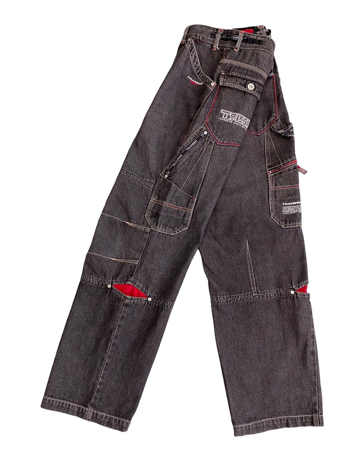 JNCO Vintage Transer Hip Hop Culture Baggy Jeans Size US 31 - 4 Thumbnail