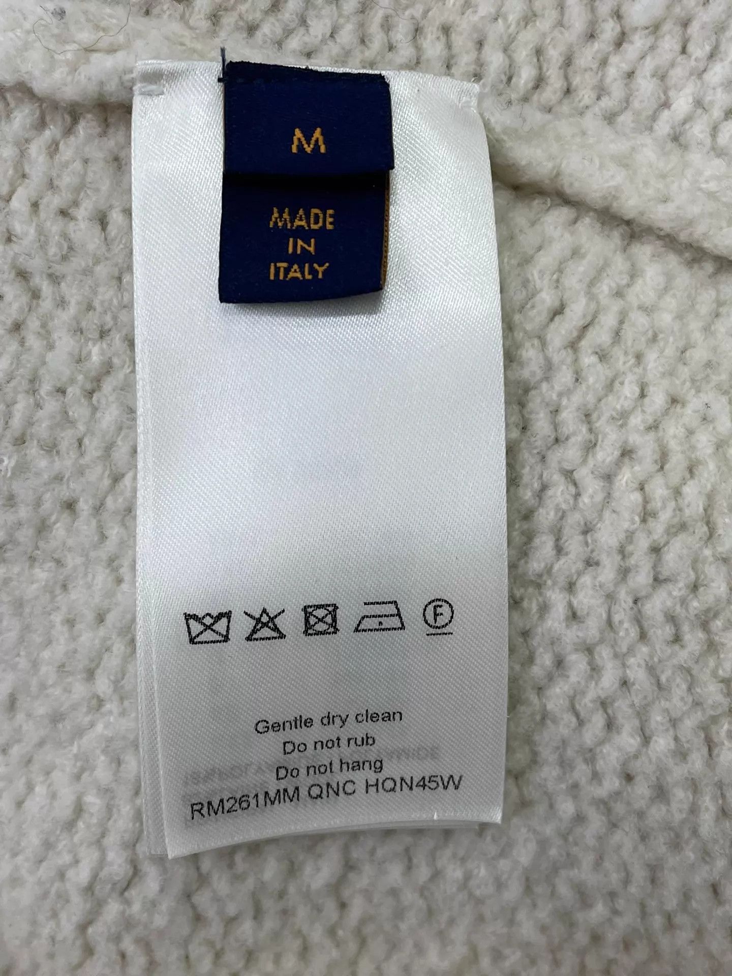 Louis Vuitton LV big logo unisex M sweater Size US M / EU 48-50 / 2 - 5 Thumbnail