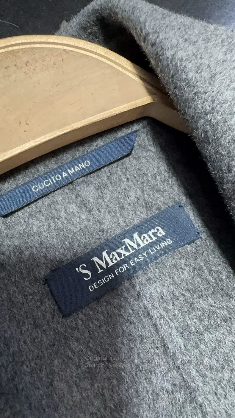Max Mara Max Mara Grey wool coat Size XS / US 0-2 / IT 36-38 - 2 Thumbnail