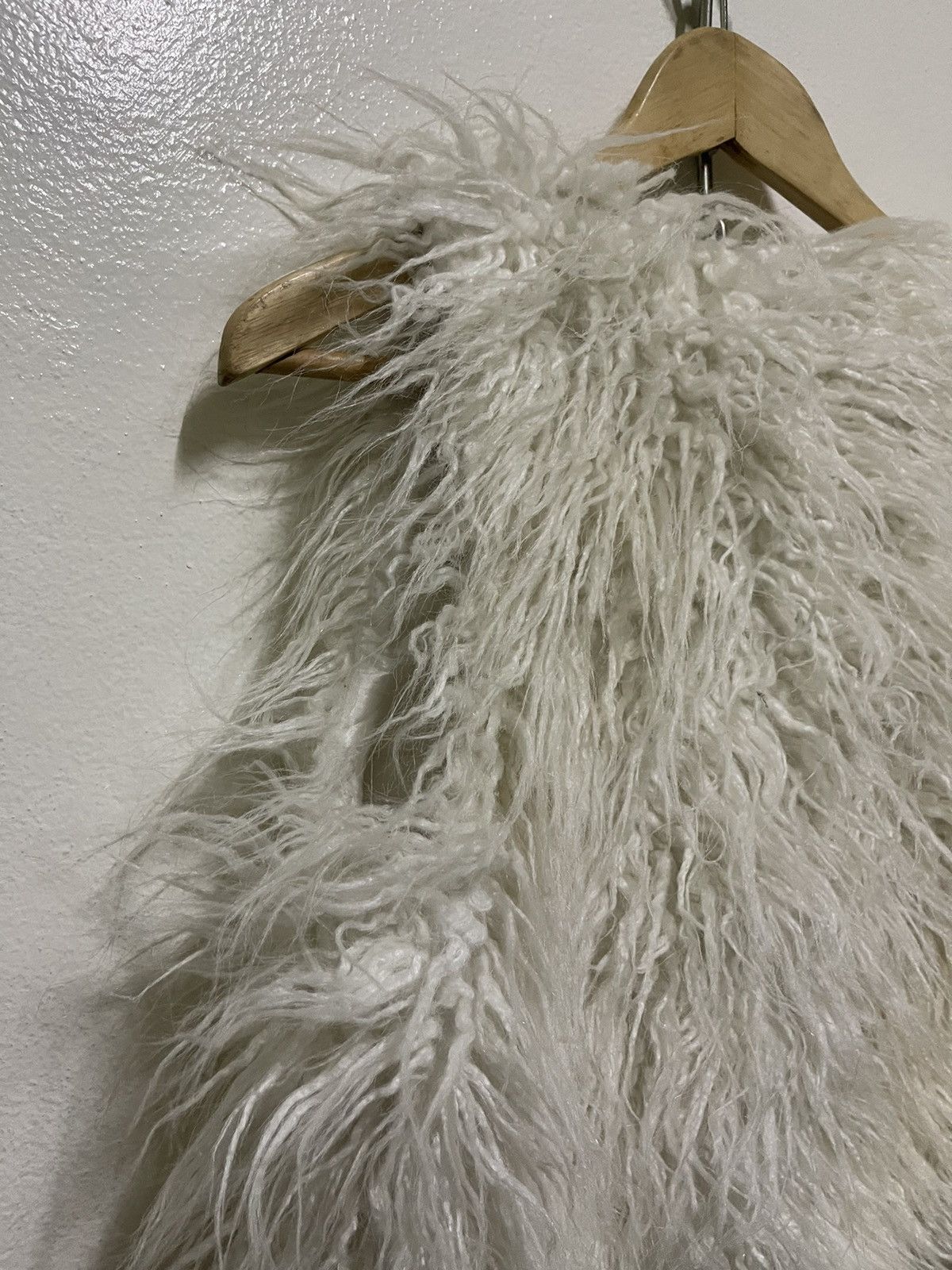 Japanese Brand Bluewish Faux Fur Vest Size S / US 4 / IT 40 - 14 Thumbnail