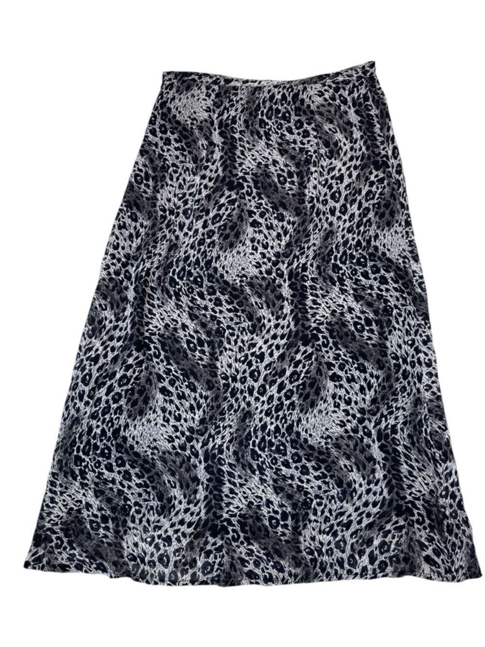 Other NWT New Shelly & Arnold Black White Animal Print Rayon Maxi Size 32" / US 10 / IT 46 - 2 Thumbnail