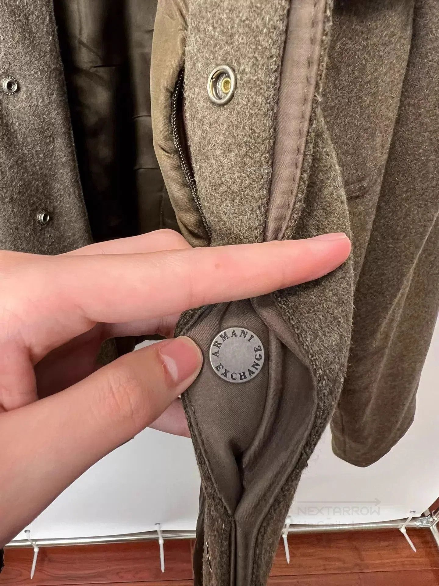 Armani Exchange Green Utility Jacket with Pockets Size L. Size US L / EU 52-54 / 3 - 9 Thumbnail
