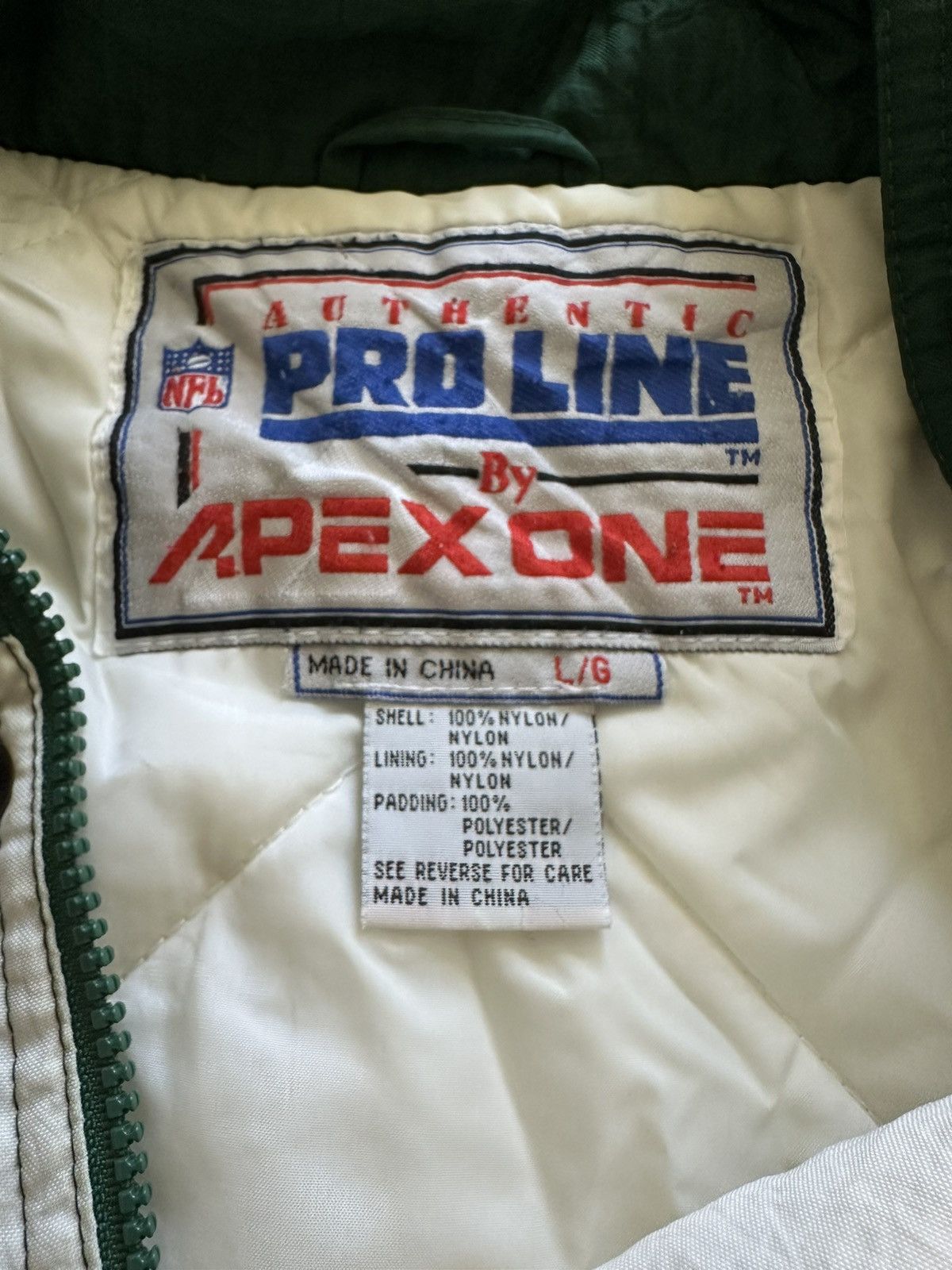 Apex One × NFL × Vintage Green Bay Packers Vintage NFL Jacket Size US L / EU 52-54 / 3 - 4 Thumbnail
